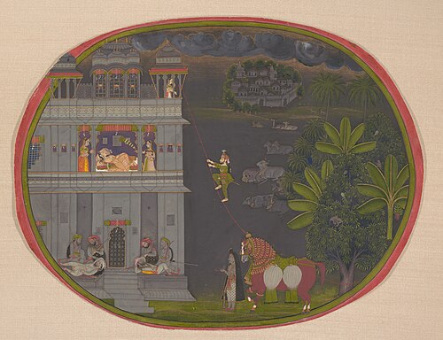 Escapade at Night:, 1805, Chokha