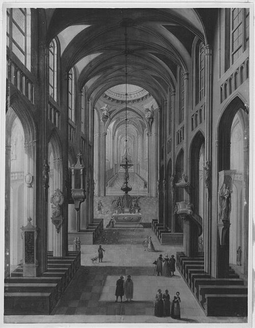 Kircheninneres, 1768, Christian Stöcklin
