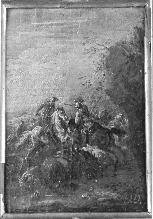 Schlachtenbild, , Francesco Graziani