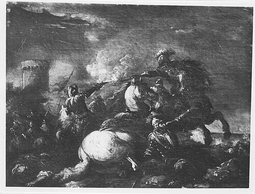 Reitergefecht, , Francesco Graziani