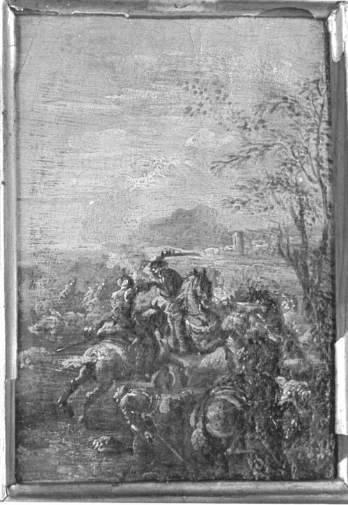 Schlachtenbild, , Francesco Graziani