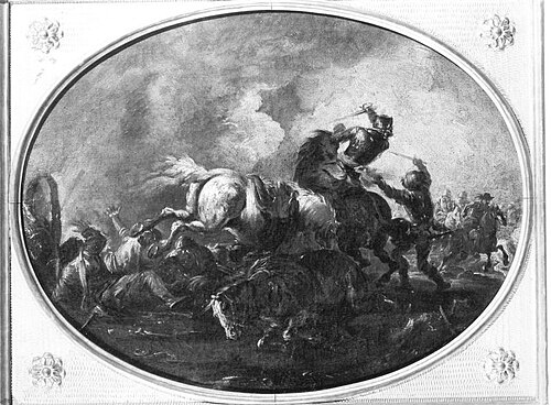 Reitergefecht, , Francesco Graziani