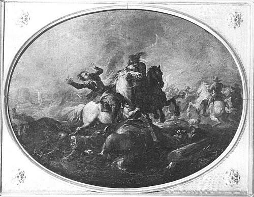 Reitergefecht, , Francesco Graziani
