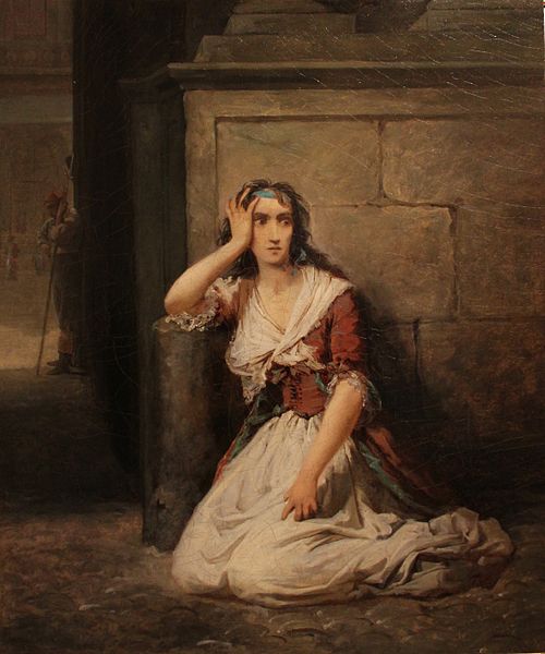La folle du Luxembourg, 1842, Clara Filleul