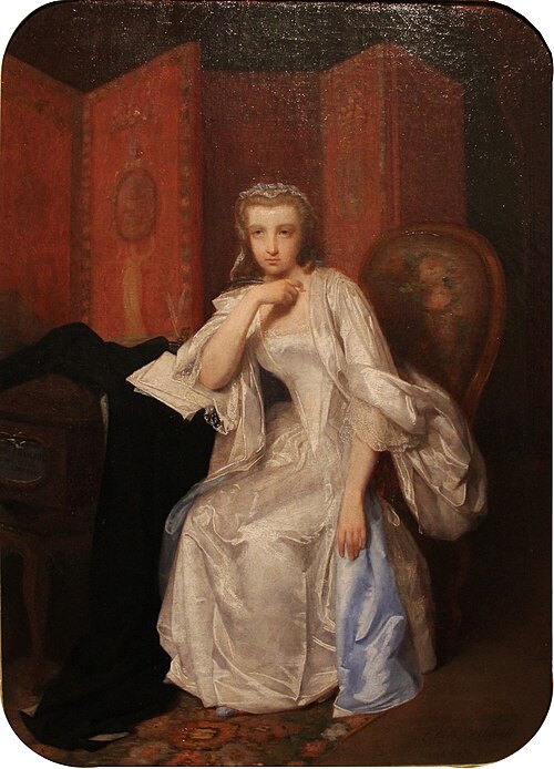 Les derniers moments de Clarisse Harlowe., 1847, Clara Filleul