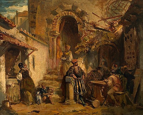 Gypsies, 1900, Constant Wauters