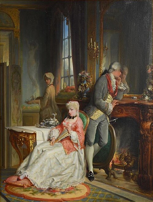 The Tiff, 1900, Constant Wauters