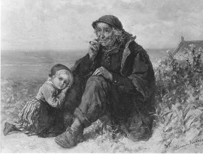 Ouderdom-jeugd, 1870, Elchanon Verveer