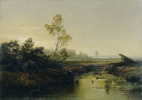 Moorlandschaft, 1886, Emilie Mediz-Pelikan