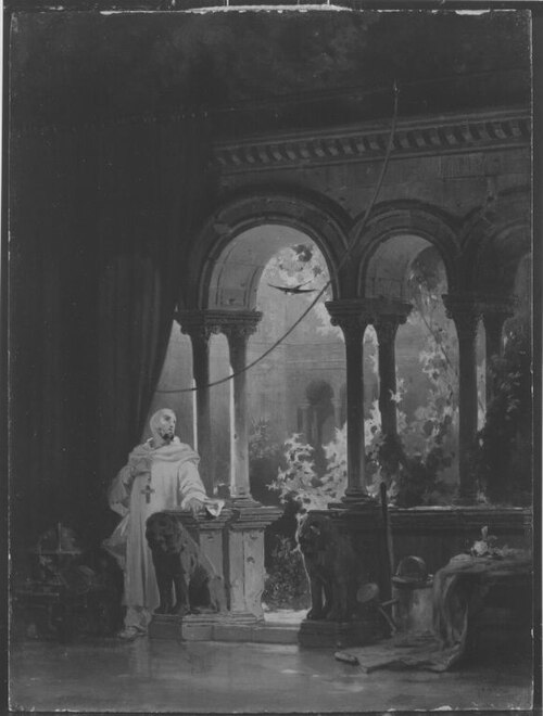 Römischer Kreuzgang, 1869, Ernst Schweinfurth