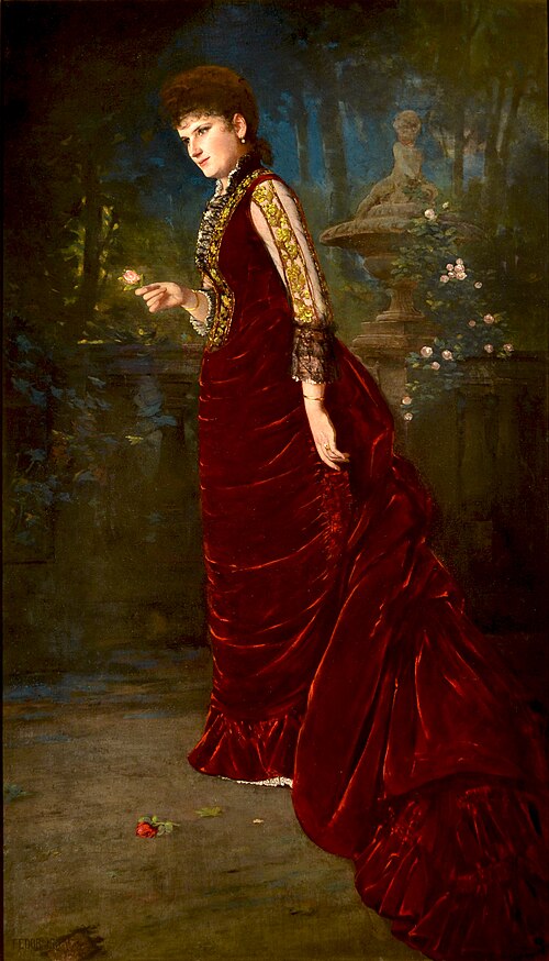Portrait of Jeannie Netter, , Fedor Encke