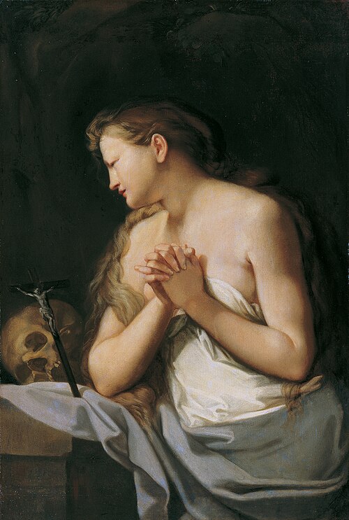 The penitent Saint Mary Magdalene, 1710, Frančišek Karel Remb