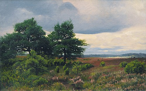 Heide bei Wilsede, 1878, Friedrich Schwinge