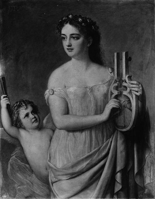 Erato, 1869, Giuseppe Fagnani