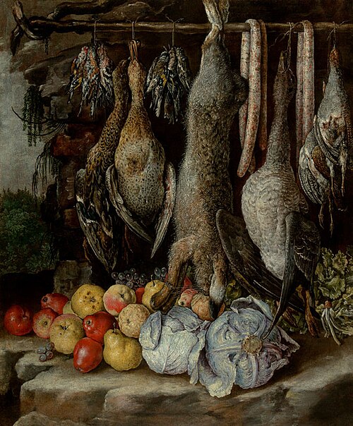 Still Life with a Dead Hare, 1643, Gottfried Libalt