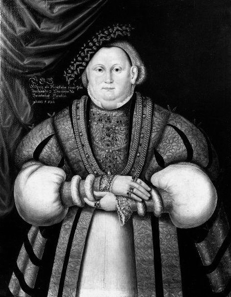 Portrait of Hedwig Jagiellon, 1620, Heinrich Bollandt