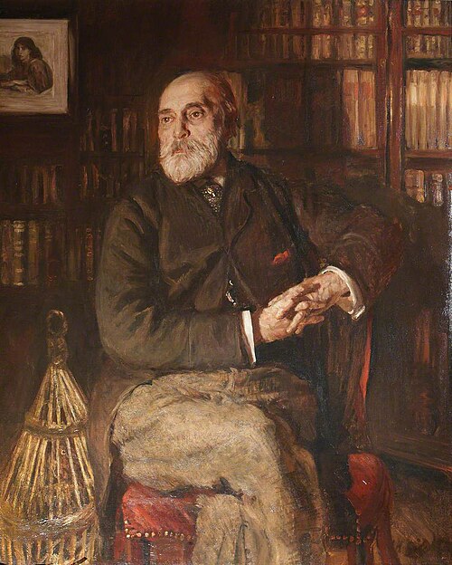 William Michael Rossetti (1829-1919), 1895, Herbert Harlakenden Gilchrist