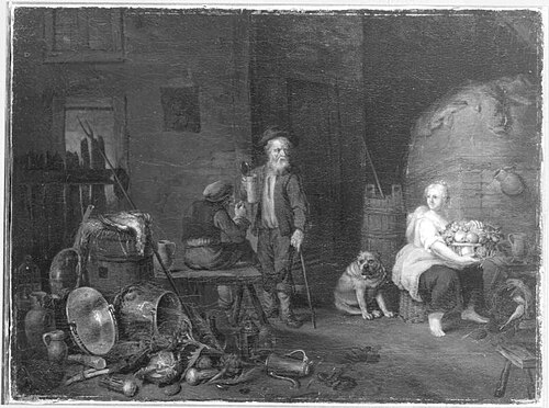Bauernstube, 1742, Johan Baptist Govaerts