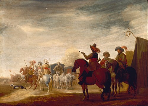 Military Camp, 1642, Jan Jacobsz. van der Stoffe