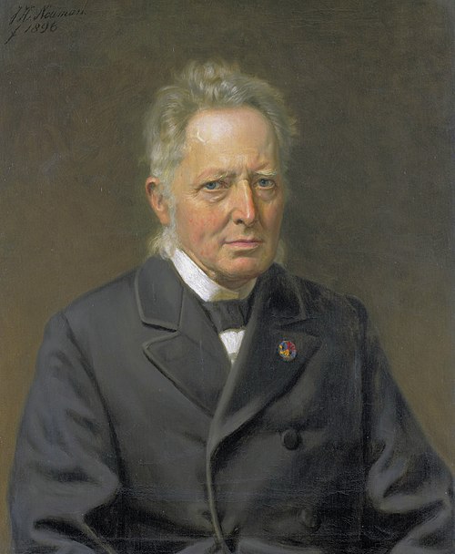 Portrait of Jan Heemskerk Azn., 1896, Johan Heinrich Neuman