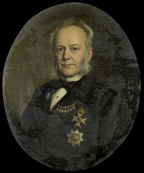 Pieter Mijer (1812-81). Gouverneur-generaal van Nederlands Oost Indië, 1875, Johan Heinrich Neuman