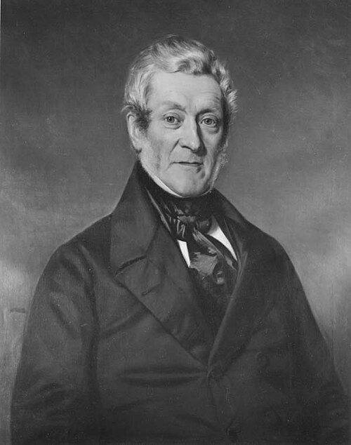Portrait of J.P. van Mansvelt (1794-1860), 1853, Johan Heinrich Neuman