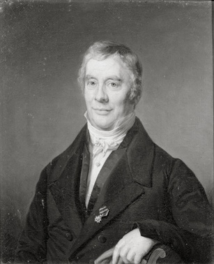 Portret van Carel Joseph van der Muelen (1782-1844), 1840, Johan Heinrich Neuman