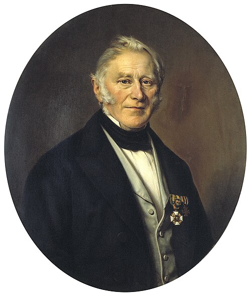 Jonkheer Jan Pieter Strick van Linschoten (1805-1881), 1875, Johan Heinrich Neuman