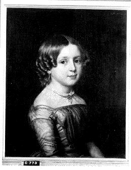 Portrait of Woltera Egberta Johanna van Rees (1841-1926), 1850, Johan Heinrich Neuman