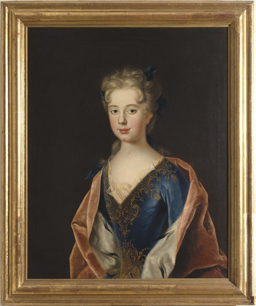 Portrait of Anna Leszczyńska (1699-1717), 1712, Johan Starbus