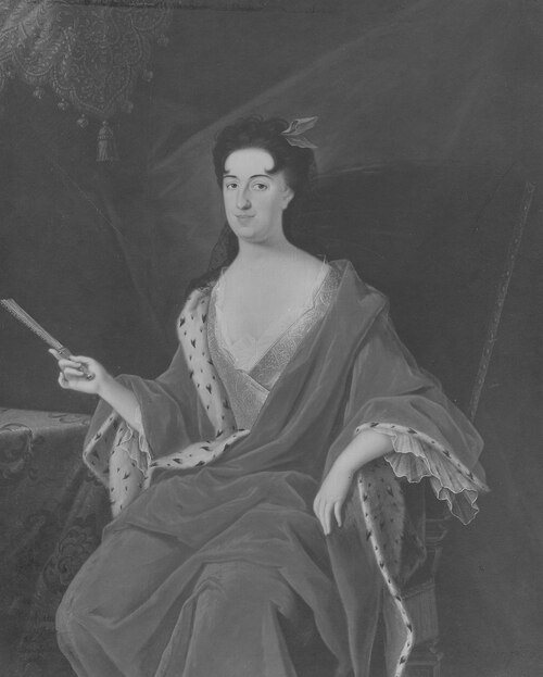 Anna Jablonowska, gift Leszczynski, 1712, Johan Starbus
