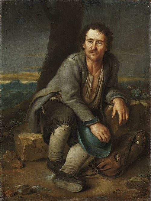 Tiroler Bauer, 1730, Johann Philipp von der Schlichten