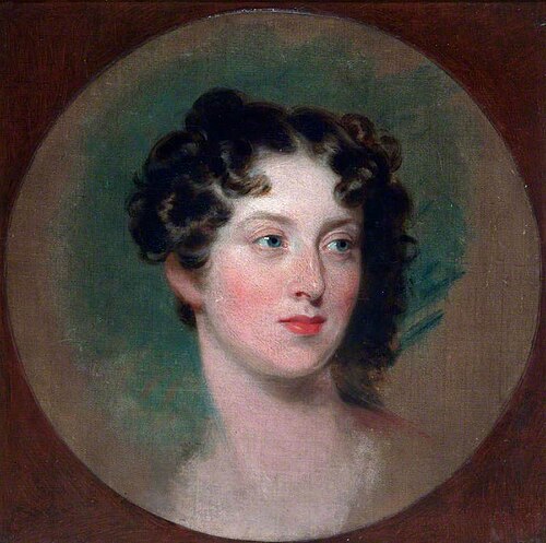 Head of a Lady (after Thomas Lawrence), , John Wood