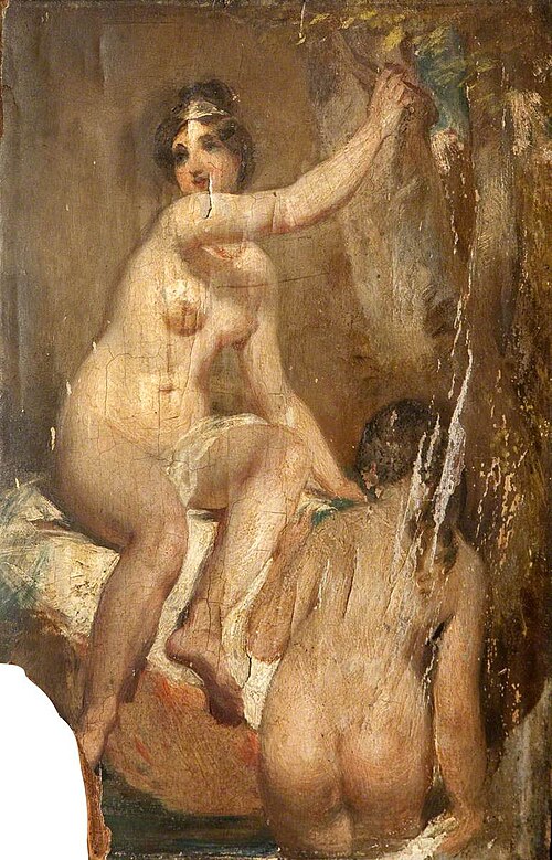 Two Female Nudes, , John Wood