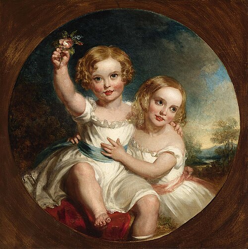 The Artist's Children, 1847, John Wood