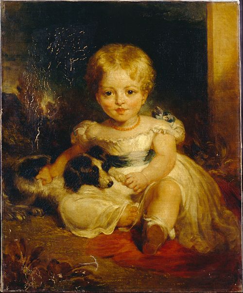 Susan Jay and her Dog, 1821, John Wood