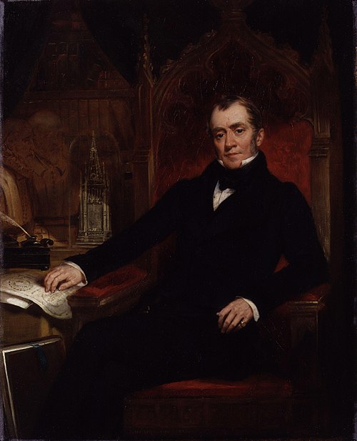 John Britton, 1845, John Wood