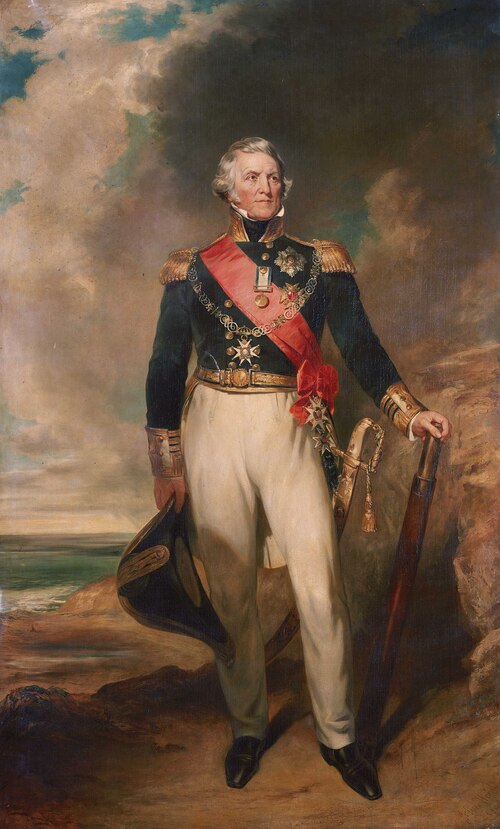 Admiral Sir Philip C. H. Calderwood Durham (1763-1845), 1844, John Wood