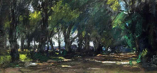 Linden Allée, 1875, Joseph Frank Currier