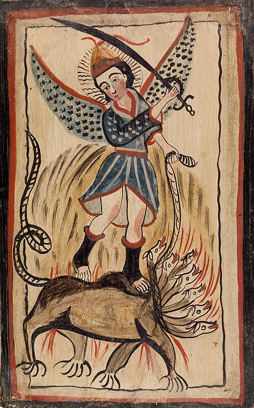 Archangel Saint Michael (San Miguel), , José Rafael Aragón