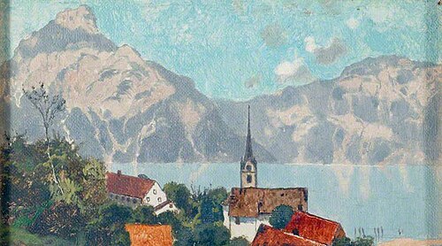 Flüelen, on the Lake of Lucerne, , Karl Heffner