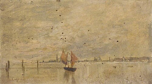 Sea Piece: Venice, 1900, Karl Heffner