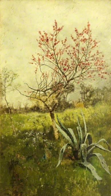 Almond Blossom, 1887, Karl Heffner