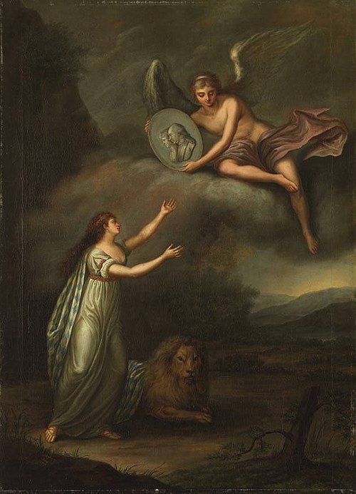 Allegorie auf die Ankunft Max IV. Joseph in Bayern, 1799, Marianne Kürzinger