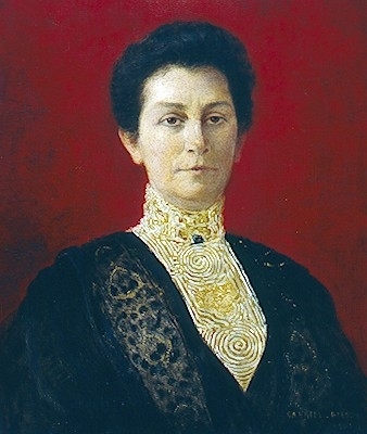Portrait of Mrs. Eleonora Schmidt da Silveira Cintra, 1909, Marie-Gabriel Biessy