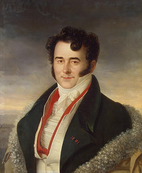 Portrait of Boris Kurakin, 1821, Marie Eugénie Gomier