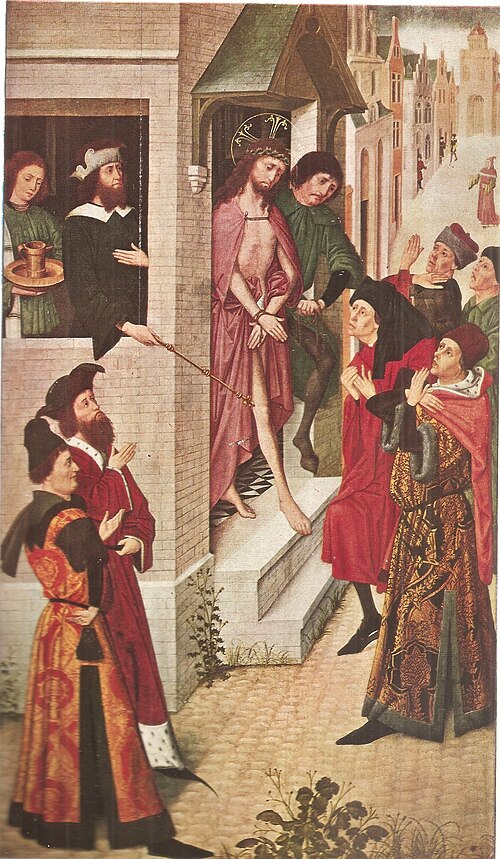 Le Christ chez Pilate, 1480, Maître de Monte Oliveto