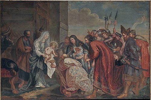 Anbetung der Könige, 1673, Michael Angelo Immenraet
