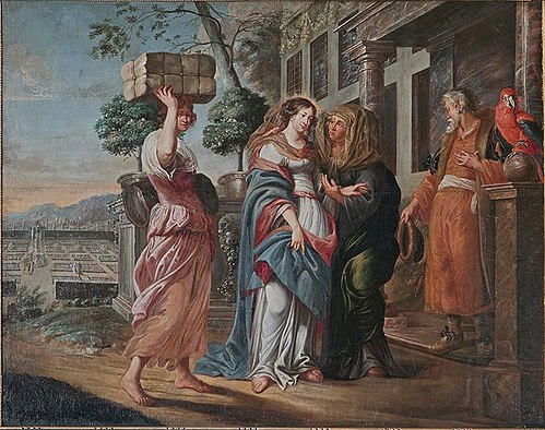 The Visitation, 1673, Michael Angelo Immenraet
