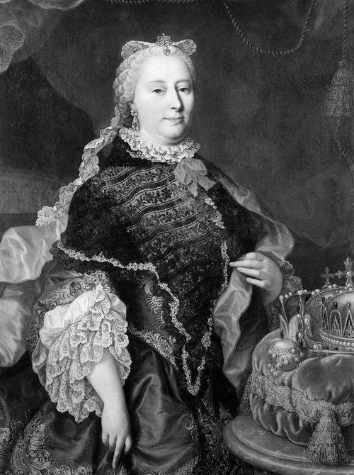 Portrait of Maria Theresa, 1800, Michael Christoph Hagelgans